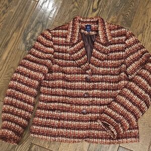 VINTAGE Multicolor tweed Blazer